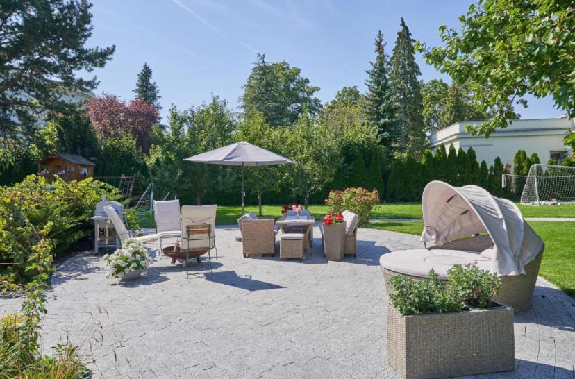 Apartment Mit Gartenblick Und Terrasse Baden Exteriör bild